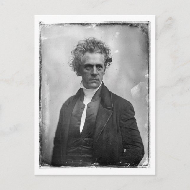 Postal Rollin Heber Neal ~ Retrato 1850 (Anverso)