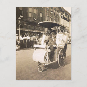 Postal Rolling Chair, Atlantic City, New Jersey Vintage
