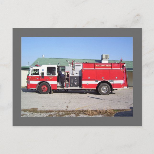 Postal Rolling Hills Fire Department - Catoosa, OK (Anverso)