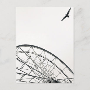 Postal rollo de la rueda de la pasarela