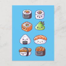 Rollo de sushi de comida japonesa