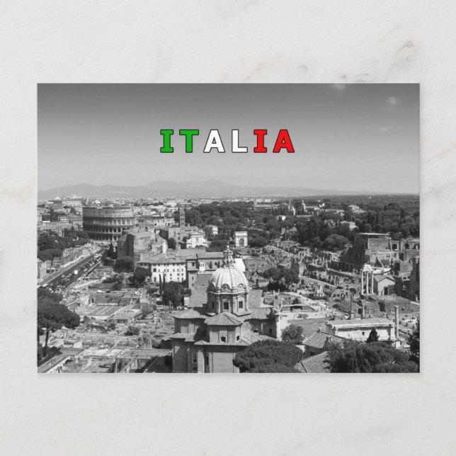 Postal Roma #01G (Anverso)