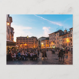 Postal Roma Campo de' Fiori | Amanecer