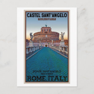 Postal Roma - Castel Sant'Angelo