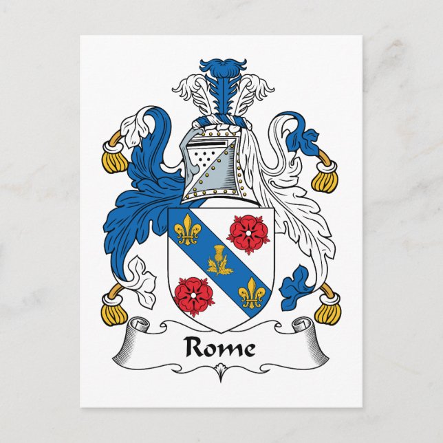 Postal Roma Crest (Anverso)