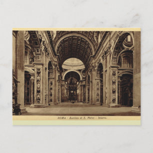 Postal Roma, dentro de la basílica de San Pablo