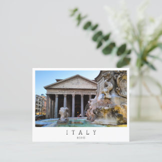 Postal Roma, el Panteón, Italia