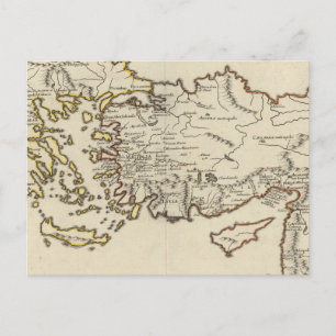 Postal Roma, Grecia, Turquía