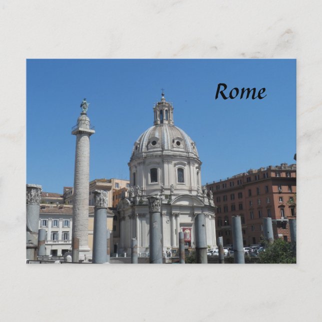Postal Roma, Italia (Anverso)