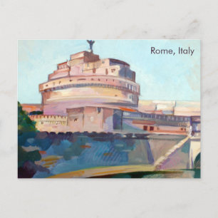 Postal Roma, Italia   Castel Sant' Angelo