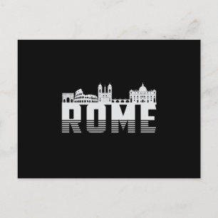 Postal Roma Italia City Skyline Cityscape Gratis