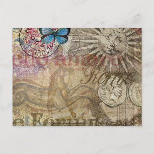 Postal Roma Italia Ciudad de vacaciones de viaje