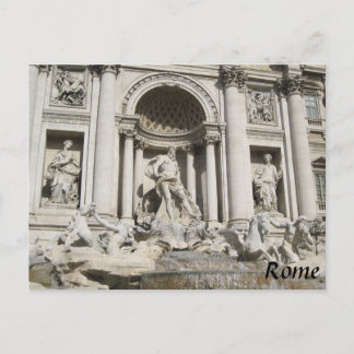 postal Roma Italia Fontana di Trevi