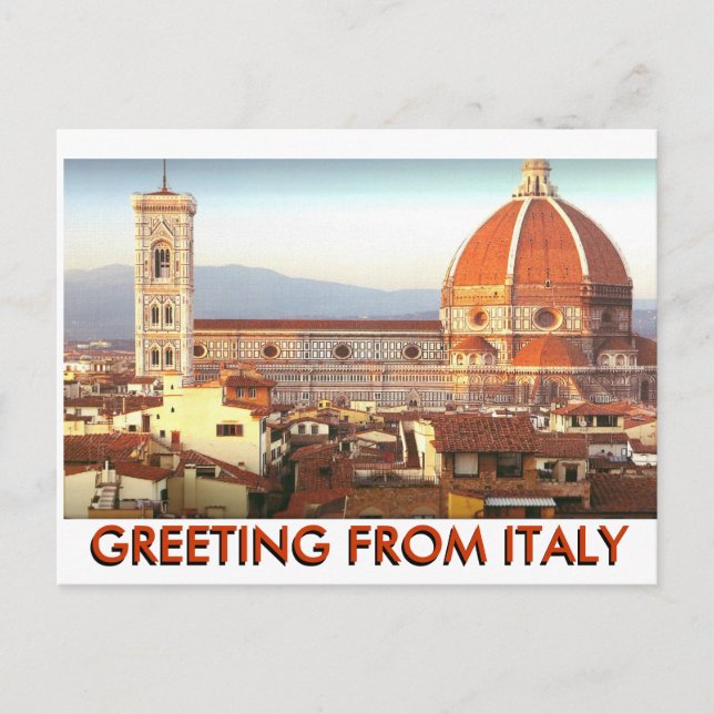 Postal Roma Italia hoy (Anverso)