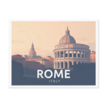 Roma Italia Pastel Diseño de Viajes