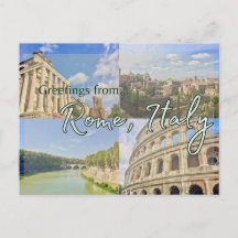 Roma, Italia Postcard