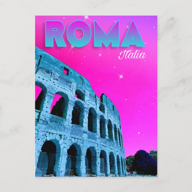 Postal Roma, Italia - Rome, Italy - Colosseum Postcard  (Anverso)