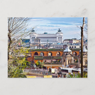 Postal Roma, la ciudad eterna.
