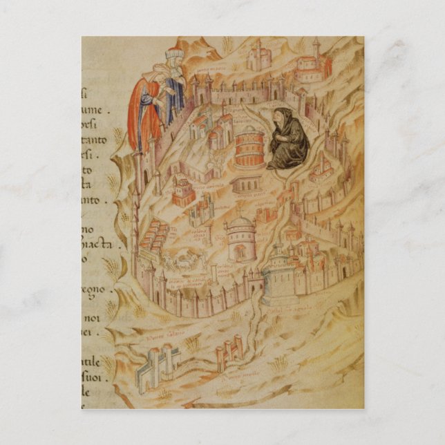 Postal Roma La Veuve (Anverso)