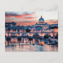 Postal Roma rosa