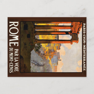 Postal Roma vintage - Viaje a Italia