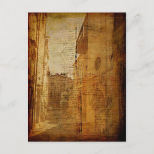 Postal Romance en piedra