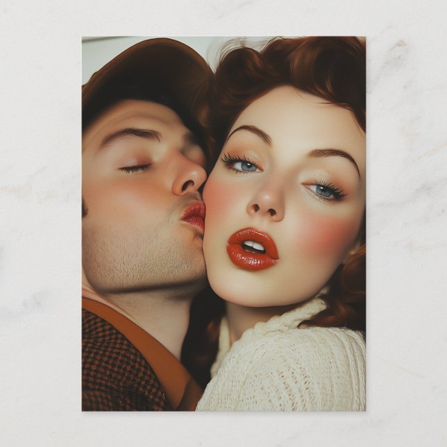 Postal Romance vintage (Anverso)
