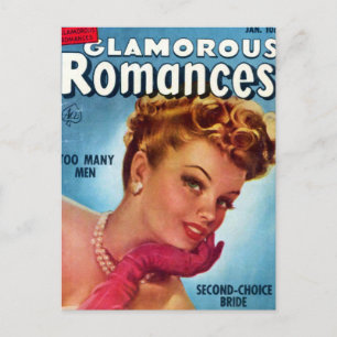 Postal Romances glamorosos