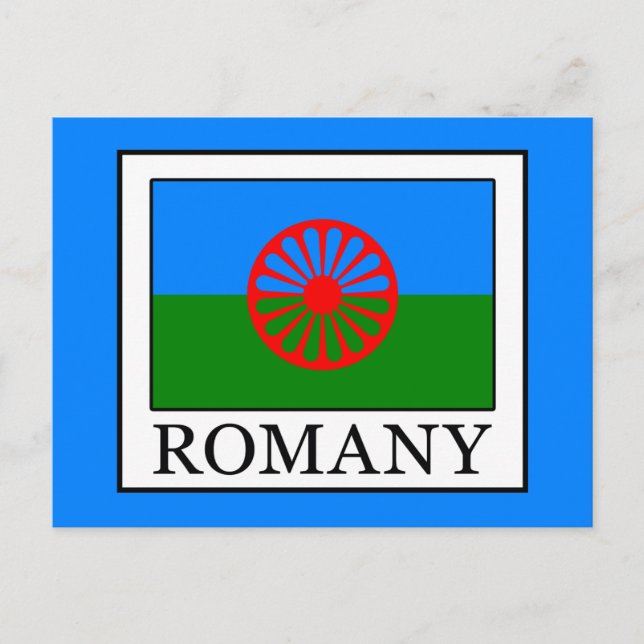 Postal Romaní (Anverso)