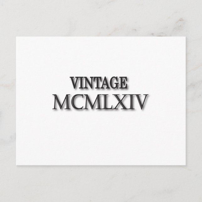 Postal Romano vintage 1964 (Anverso)