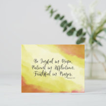 Romanos 12:12 Sean alegres en esperanza Biblia cri