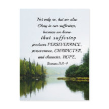 Romanos 5:3-4 Gloria en nuestros padecimientos en