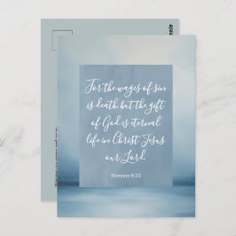 Postal Romanos 6:23 Personalizable Biblia Verse