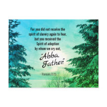 Romanos 8:15 Gritamos "Padre Abba"