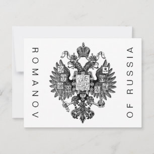 Postal ROMANOV DE RUSIA