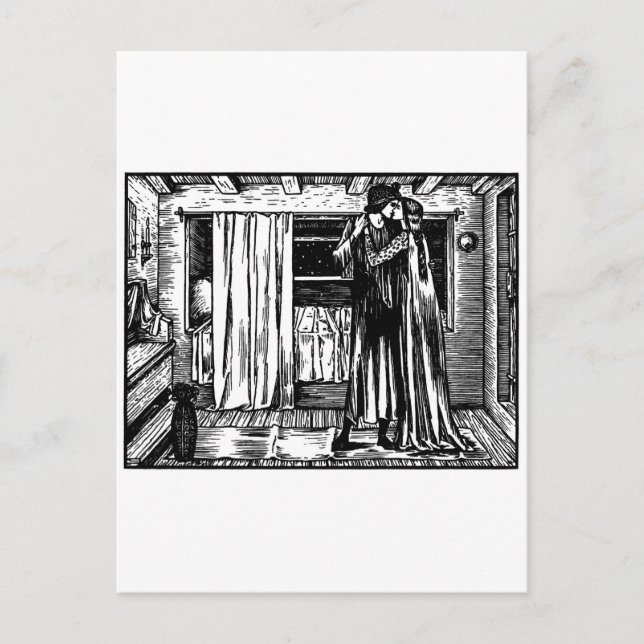 Postal romántico (Anverso)