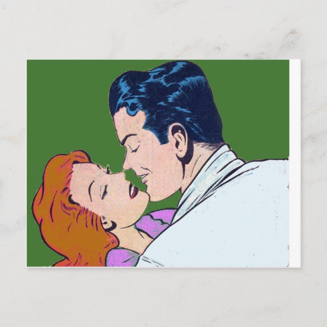 Postal romántico (Anverso)