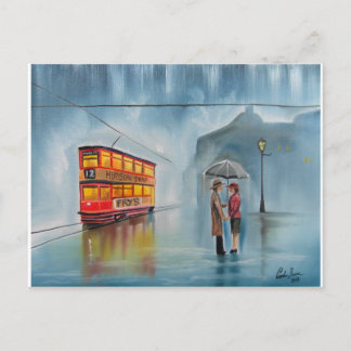 POSTAL ROMÁNTICO DÍA DE LLUVIA