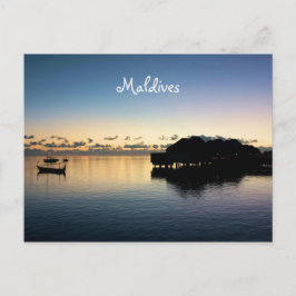 Postal Romántico Sunset Maldives Beach Bungalows