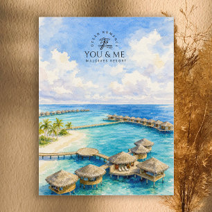 Postal Romántico You & Me Maldives Resort, Maldivas Viaje