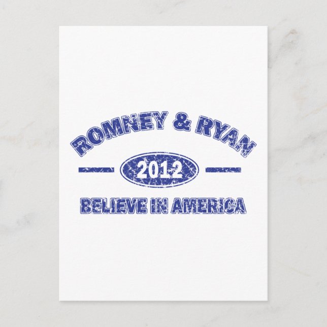 Postal Romeny Ryan (Anverso)