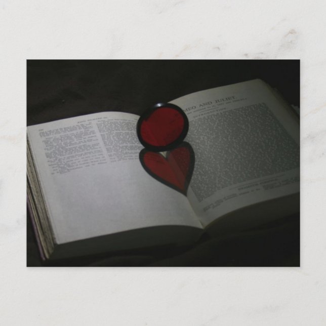 Postal Romeo y Julieta (Anverso)