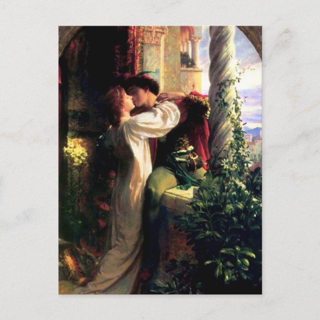 Postal Romeo y Julieta Postcard (Anverso)