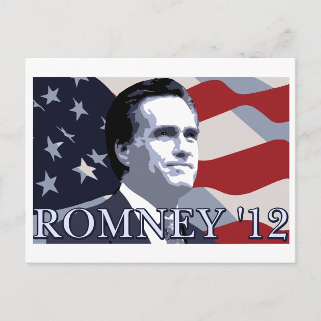 Postal Romney 2012 (Anverso)
