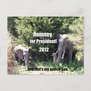 Postal Romney presidente - 2012