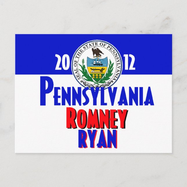 Postal Romney Ryan (Anverso)