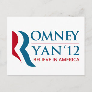 Postal Romney/Ryan 2012 para el presidente de los