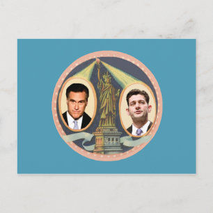 Postal Romney Ryan Retro