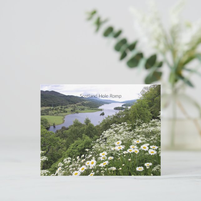 Postal Romp de Scotland Hole (Anverso de pie)