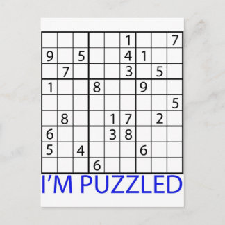 Postal Rompecabezas de Sudoku